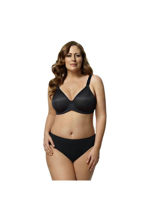 Molded Spacer Underwire Bra , BLACK, hi-res image number null
