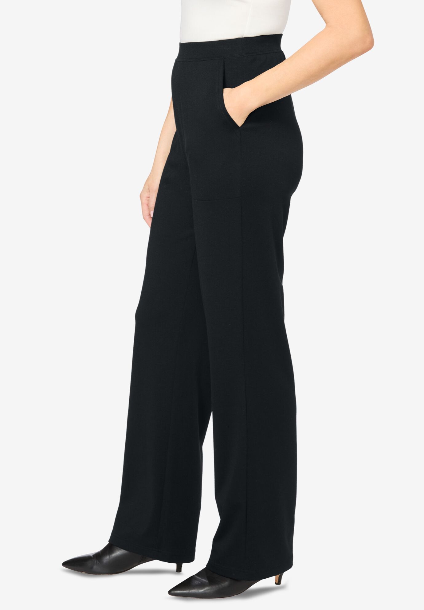 Woman within ponte pants online