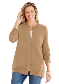Perfect Long-Sleeve Cardigan Sweater