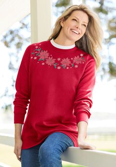 Layered-Look Sweatshirt