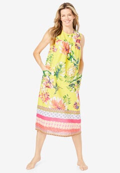 Sleeveless Print Lounger