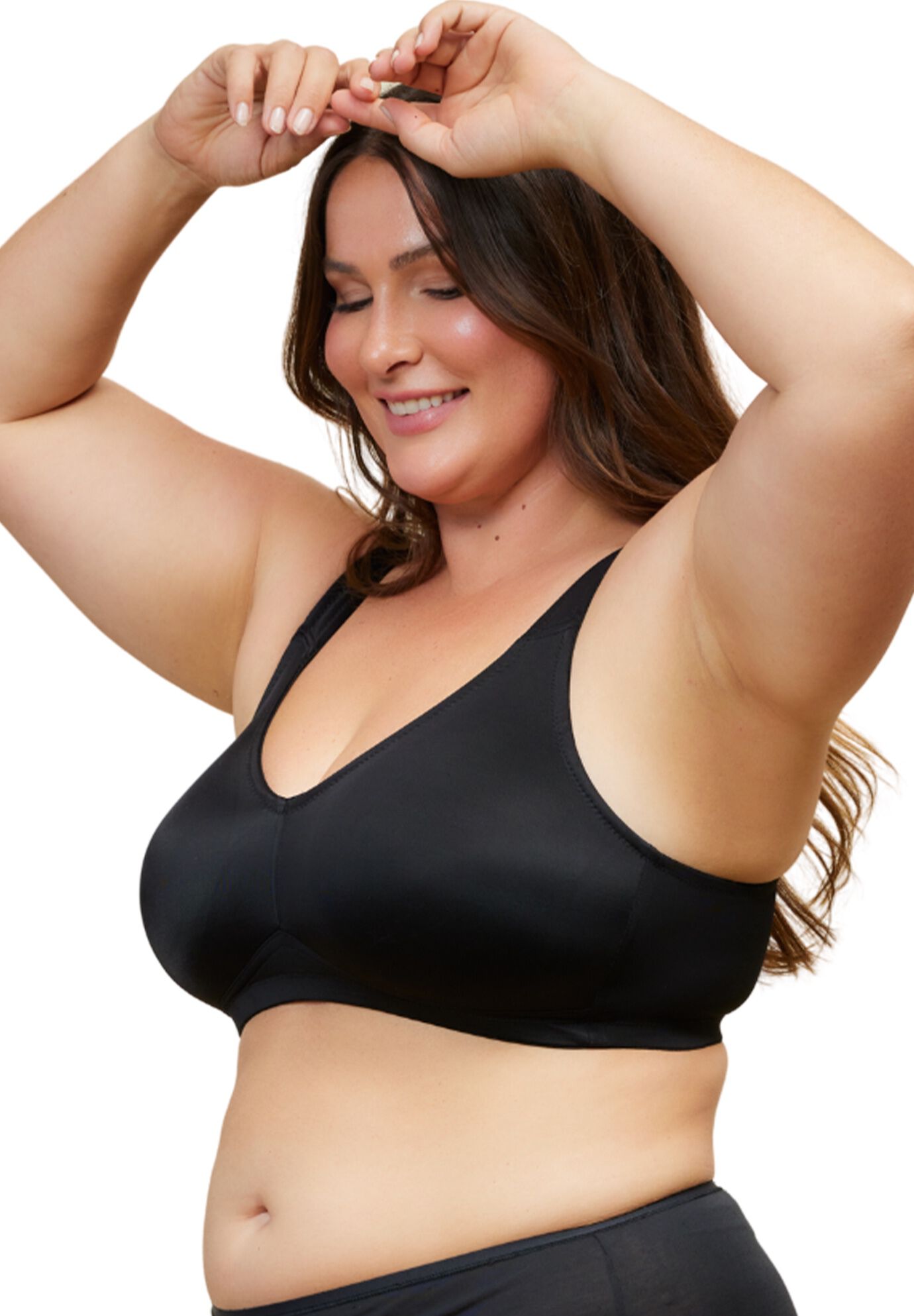 The Claire - Everyday Wirefree Comfort Bra, , alternate image number 3