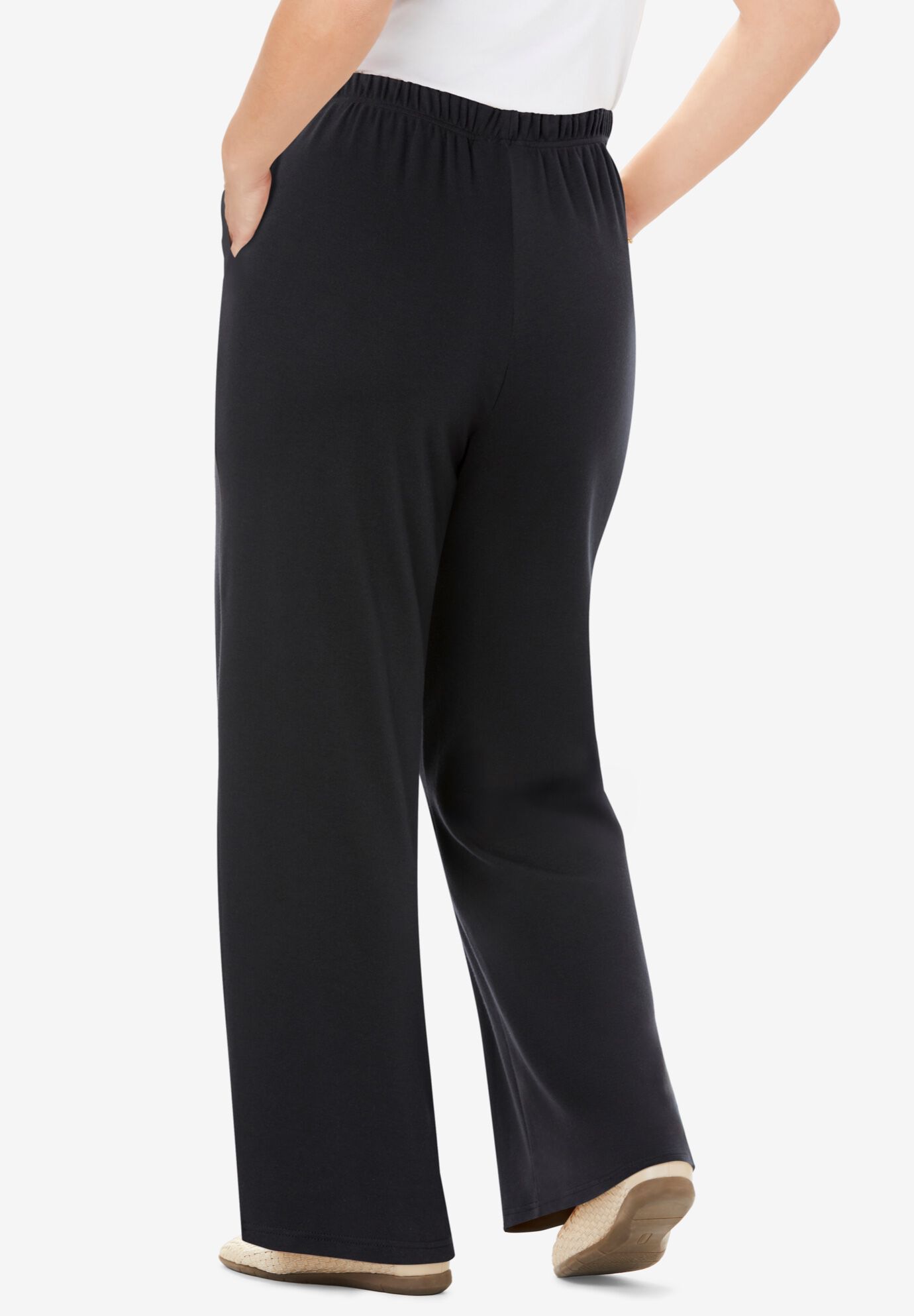 Woman within ponte pants on sale