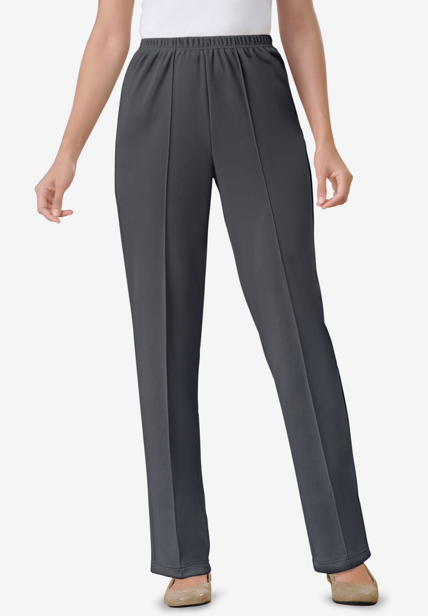 womens plus knit pants