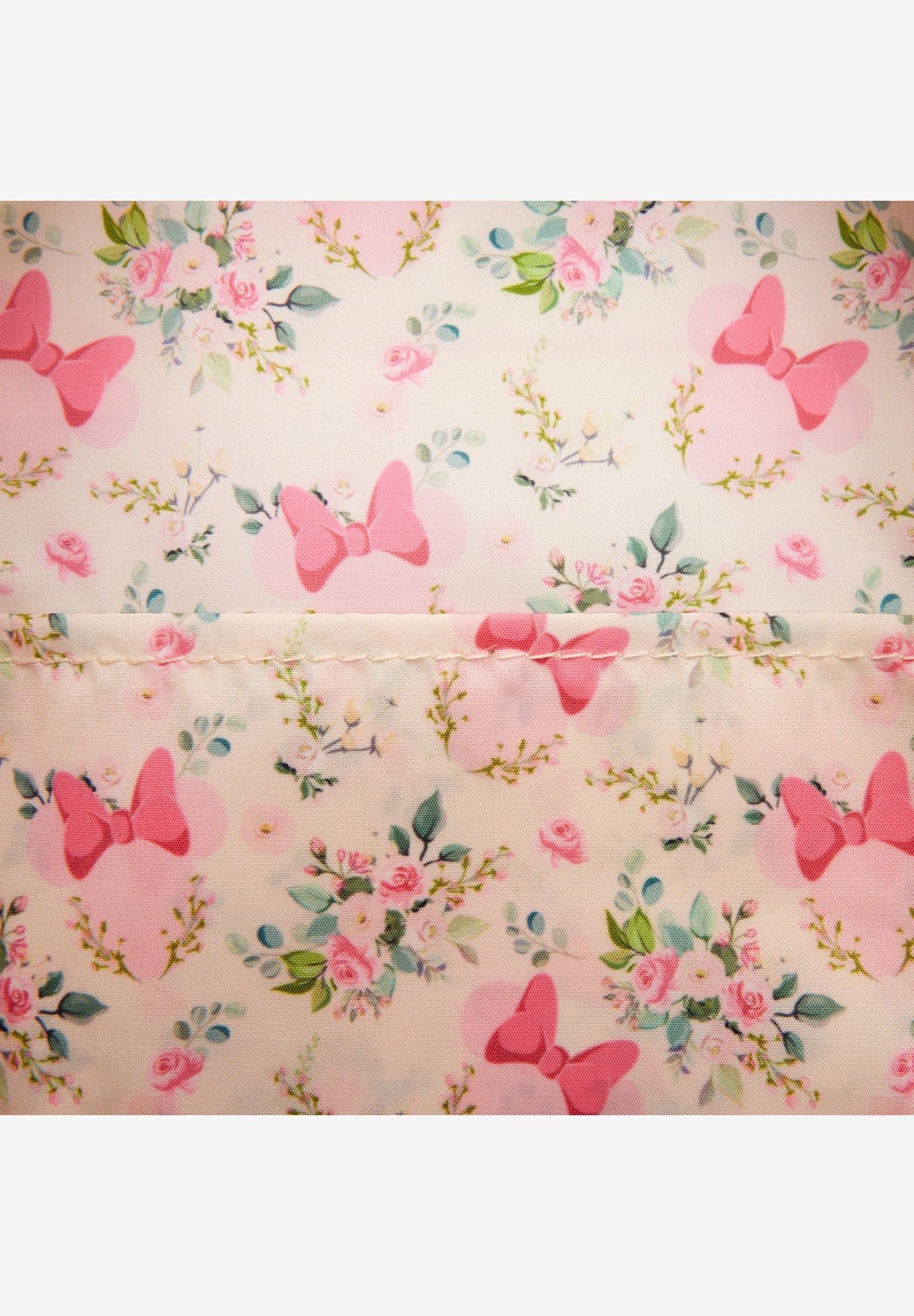 Loungefly x Disney Minnie Mouse Floral Mini Backpack, WHITE, alternate image number 2