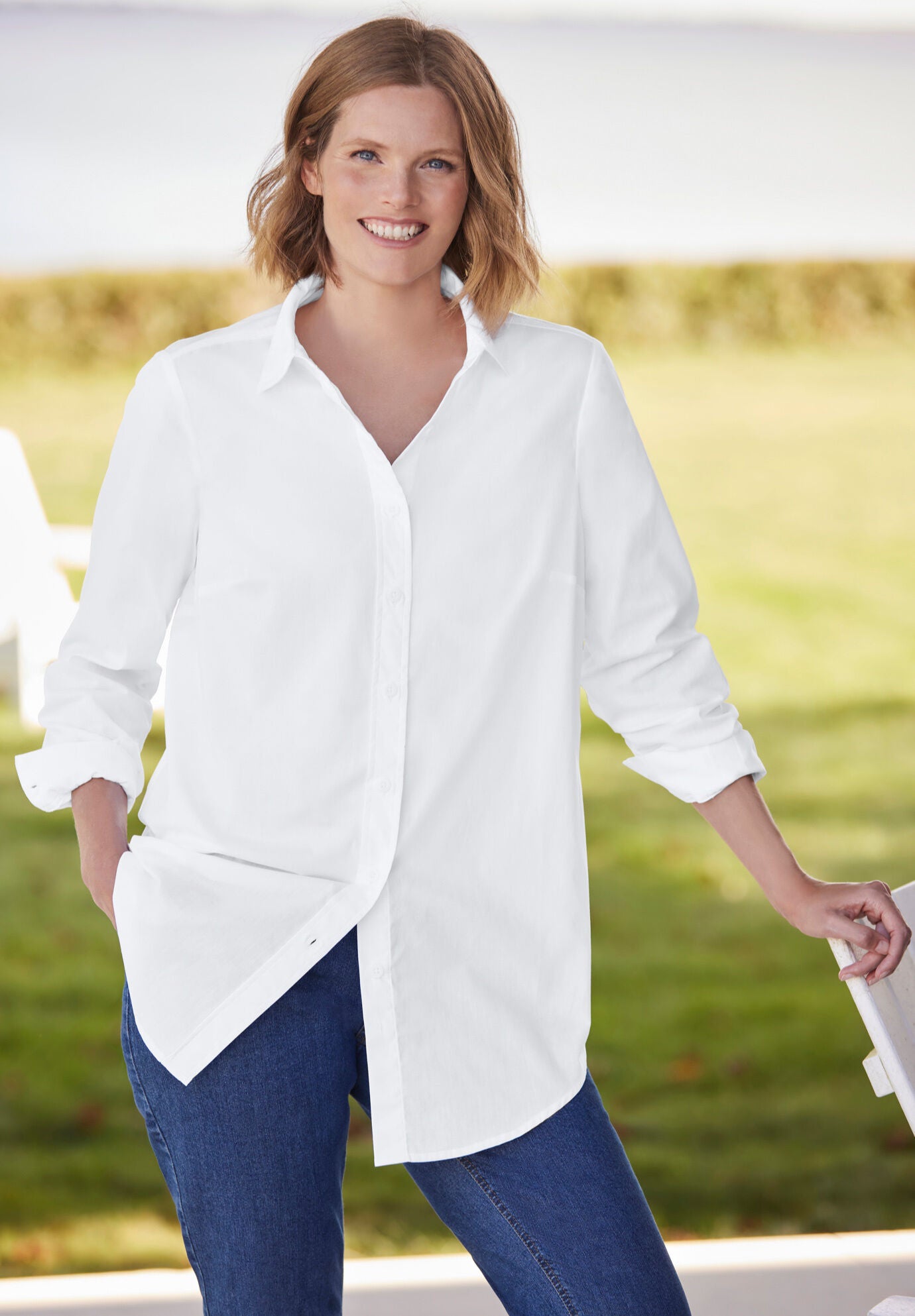 Woman within clearance tops cheap