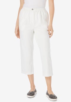 Plus Size Capri Jeans