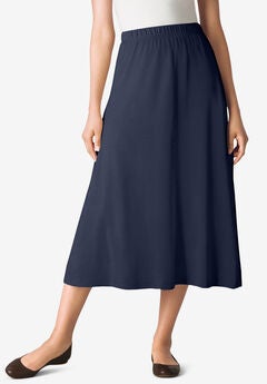 7-Day Knit A-Line Skirt