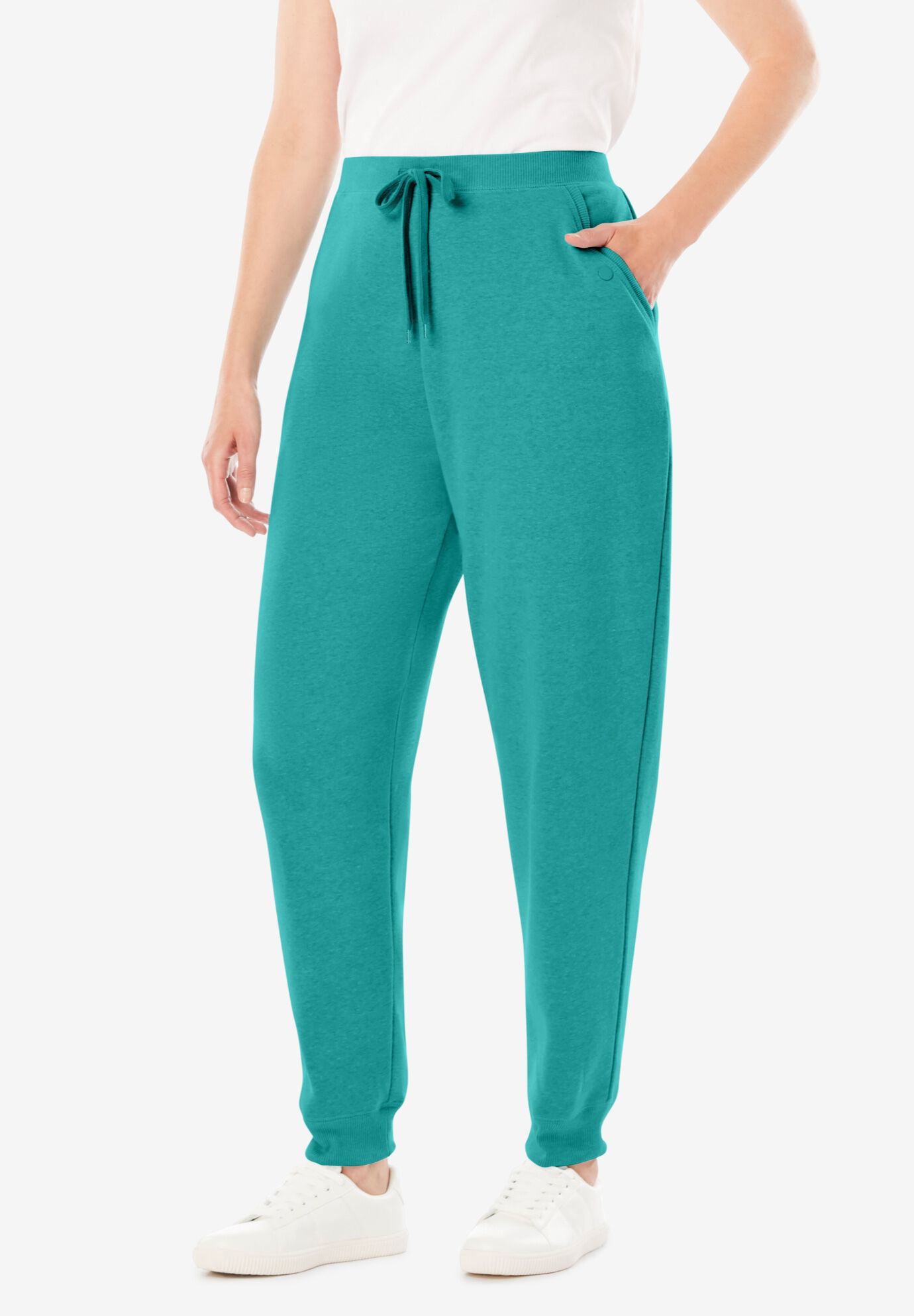 woman within sweatpants