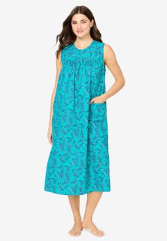 Sleeveless Print Lounger
