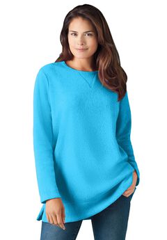 Crewneck Ultra Soft Sherpa Sweatshirt