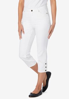 Comfort Curve Denim Capri