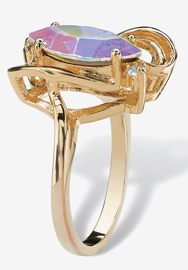 Aurora Borealis Crystal Ring, , on-hover image number 1