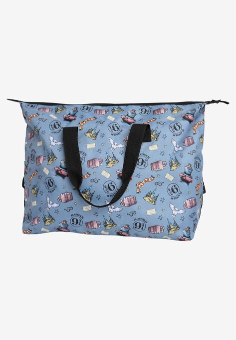 Harry Potter Icons Weekender Duffel Bag Travel Carry-On All-Over Print Hedwig, MULTI, hi-res image number null