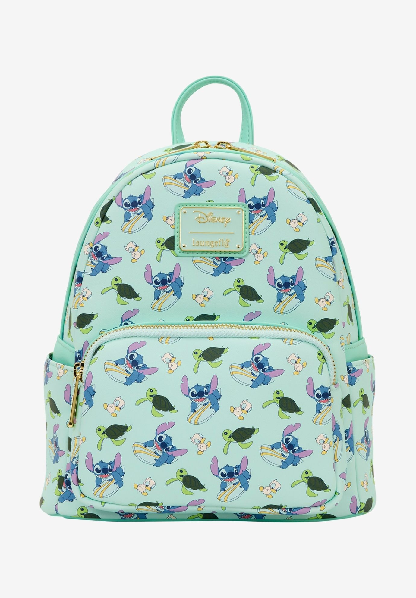 Loungefly Disney Lilo and Stitch Animal Friends Mini Backpack All Over Print