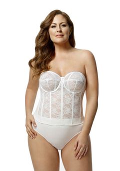 Make it Lace Strapless Longline