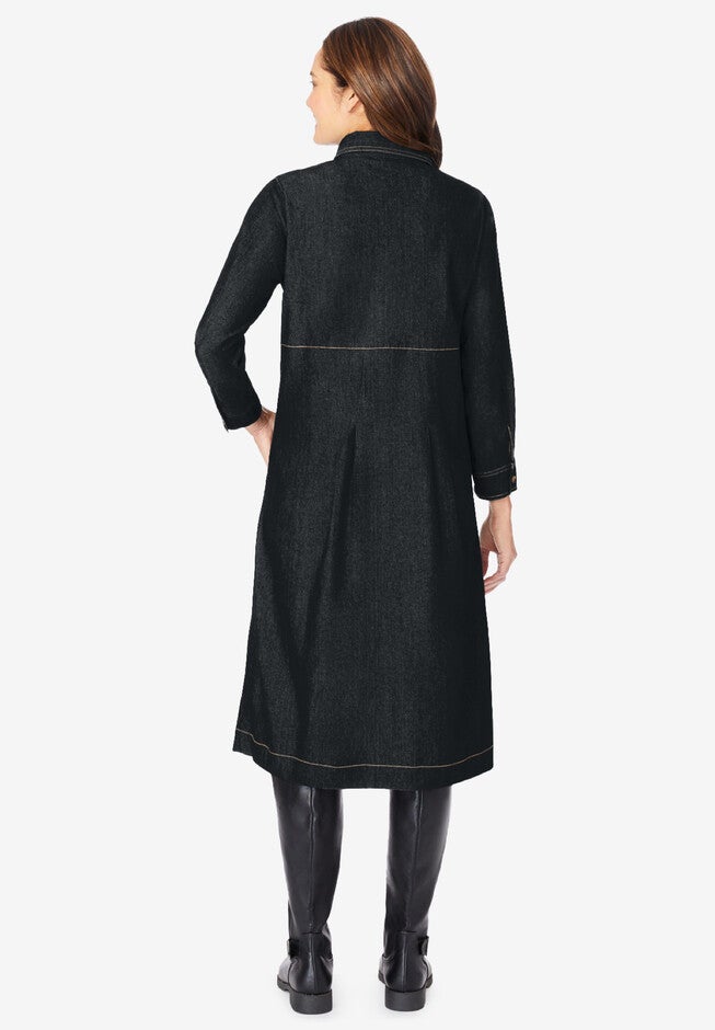 Denim Dress, , on-hover image number null