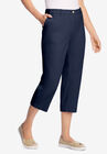 Freedom Waist Chino Capri, NAVY, hi-res image number null