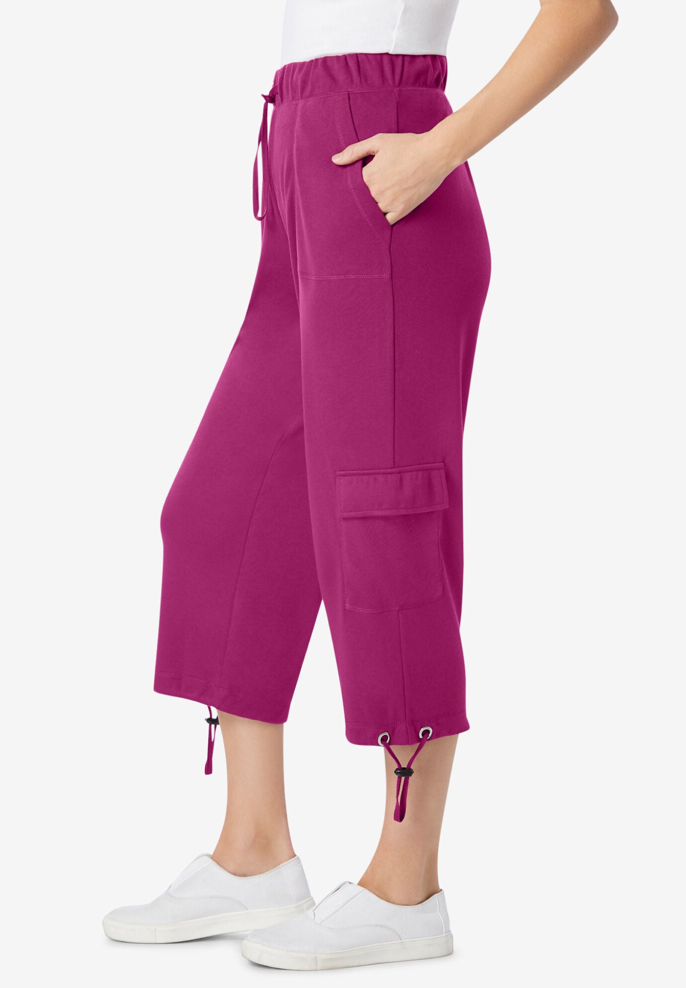 Pull on cargo capris Clearance