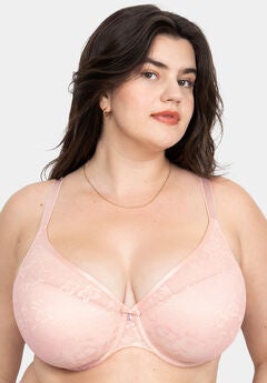 No Show Lace Plunge T-shirt Bra