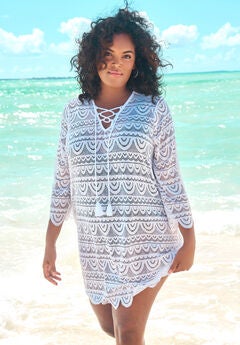 Scallop Lace Cover Up