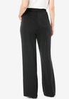 Wide Leg Ponte Knit Pant, , on-hover image number null