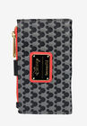 Loungefly X Disney Women'S Mickey Mouse Snap Flap Wallet Black Red Icons Wallet, , alternate image number null