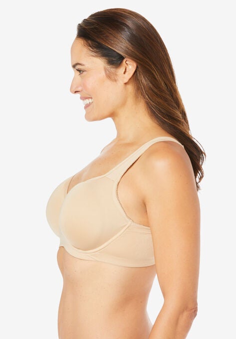 Underwire Microfiber T-Shirt Bra, , alternate image number null