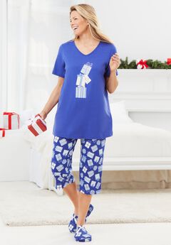Plus Size Cotton Pajama Sets