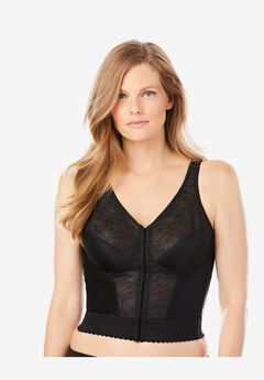 Front-Close Lace Wireless Posture Bra  5107565