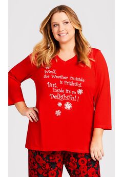 Slogan Sleep Top