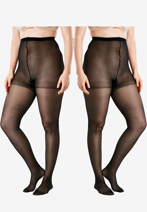 2-Pack Sheer Tights , , alternate image number null