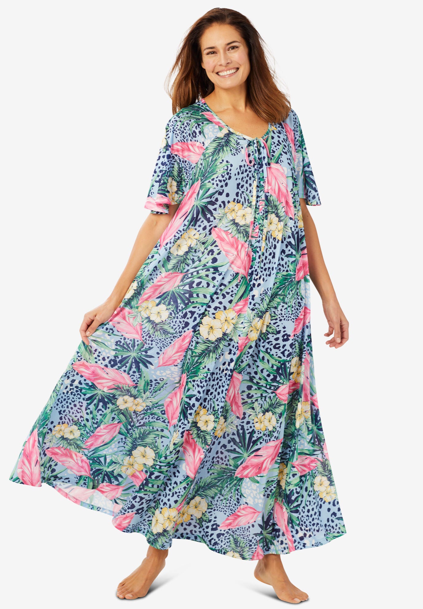 Only necessities hot sale flannel nightgown