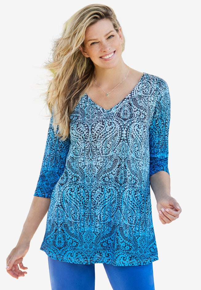 Watercolor Tunic Woman Within