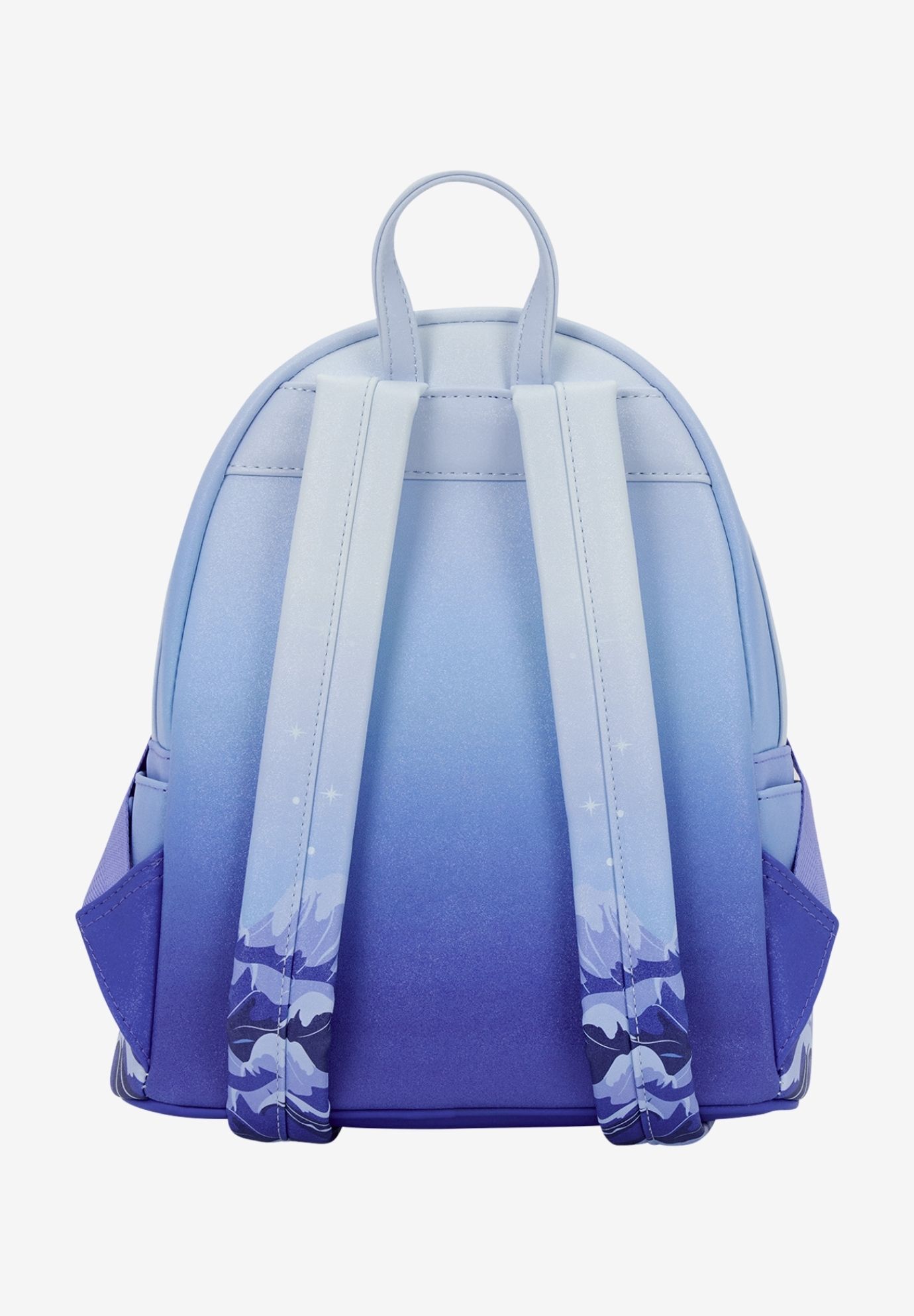 Loungefly x Disney Fantasia Mickey Mouse Light Up Mini Backpack, BLUE, on-hover image number 1