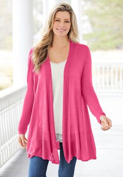 Lightweight Open Front Cardigan Sweater