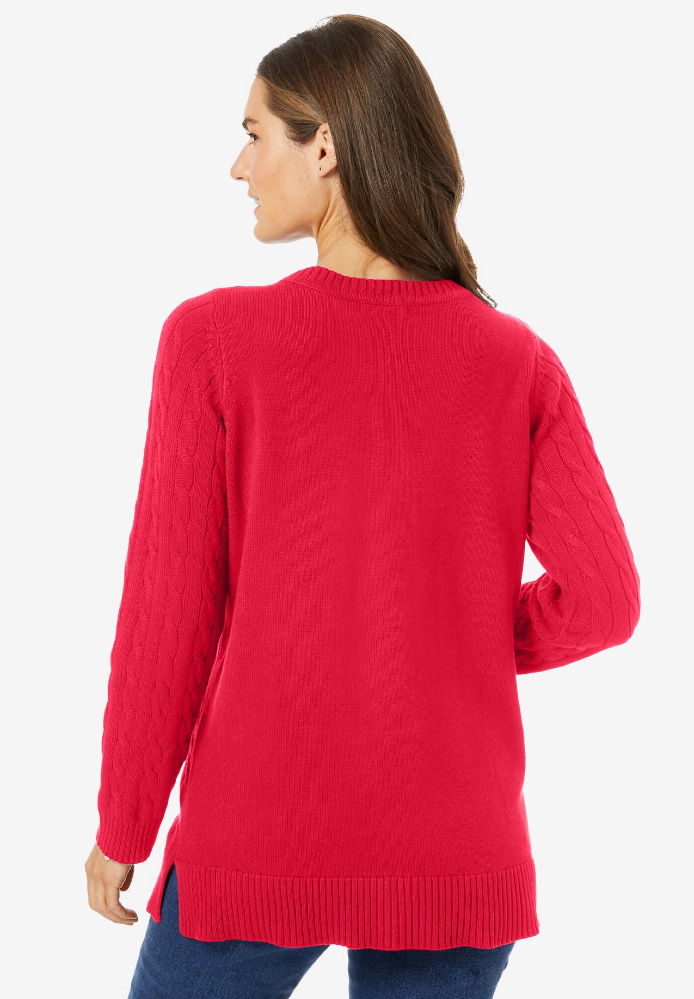 Woman within clearance top sweaters