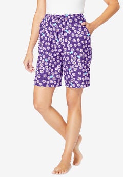 Plus Size Soft Shorts