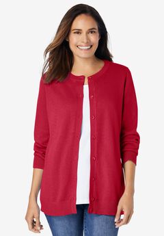 Perfect Long-Sleeve Cardigan Sweater