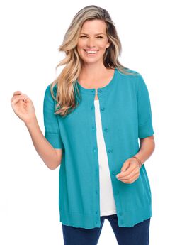 Perfect Elbow-Length Sleeve Cardigan Sweater