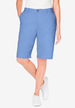 Adjustable Waist Chino Short