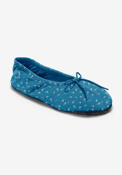 Dreams & Co.® Knit Ballerina Slipper