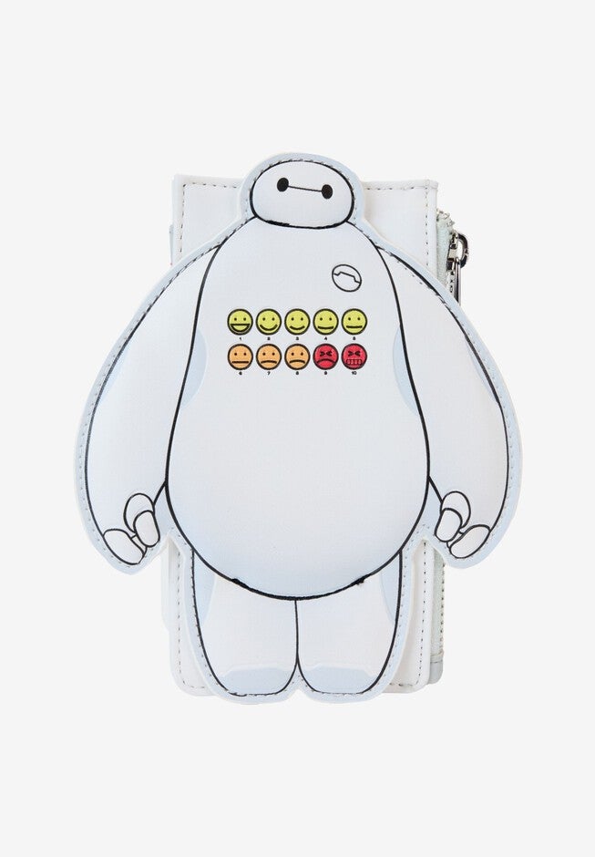 Loungefly x Disney Big Hero 6 Baymax Cardholder Wallet, WHITE, hi-res image number 0
