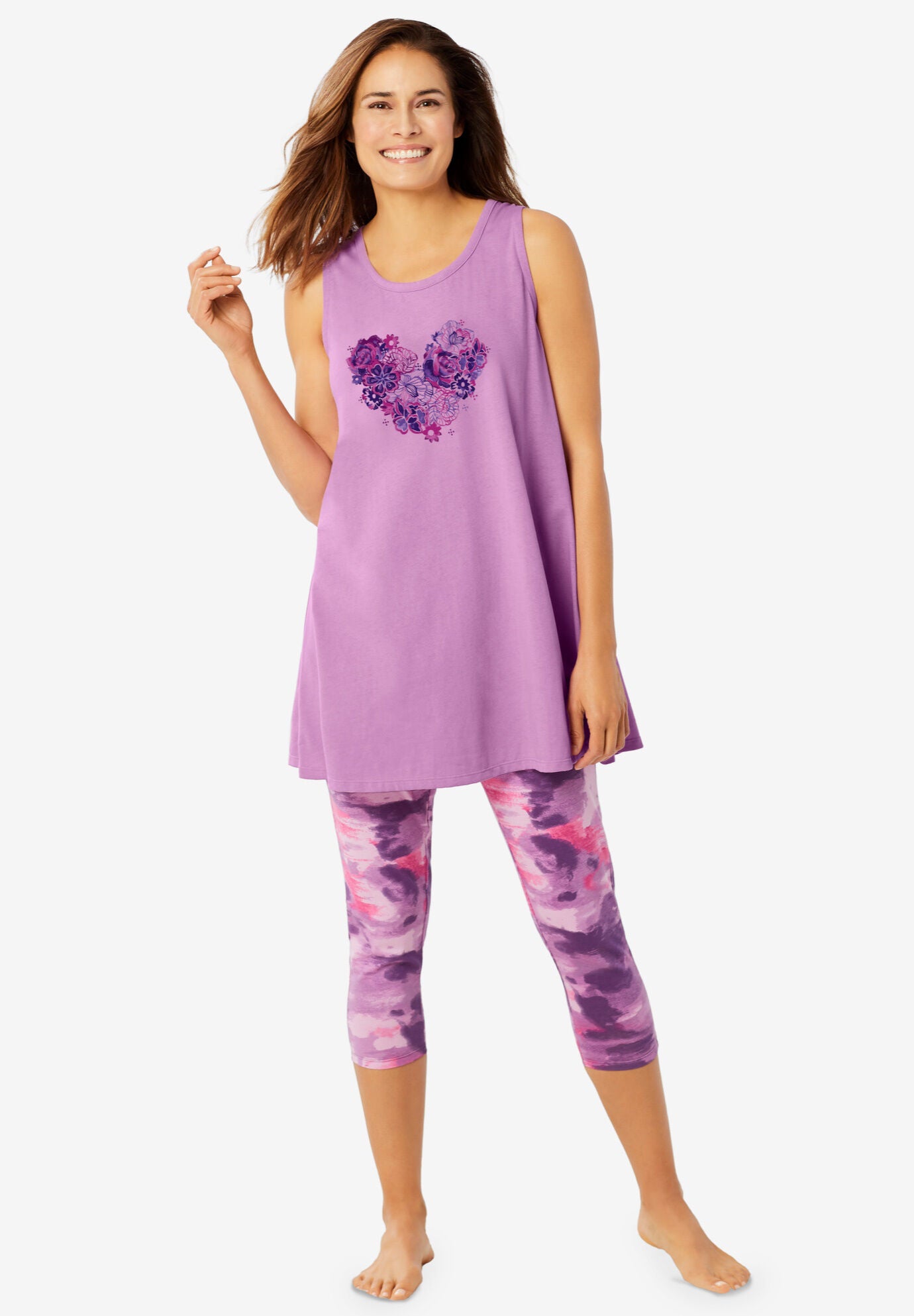 Woman within capri pajamas best sale