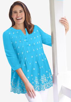 Plus Size Chiffon Tops