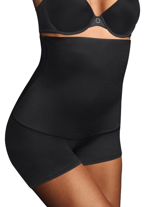 Hi-Waist Boyshort , BLACK, hi-res image number null