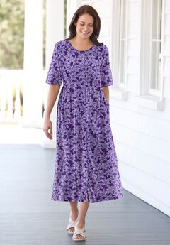 Button-Front Essential Dress