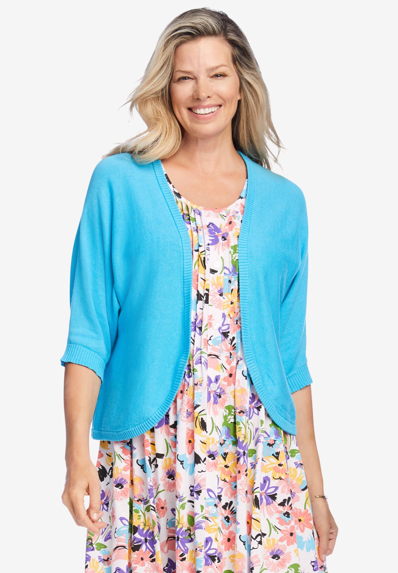 plus size shrug cardigan
