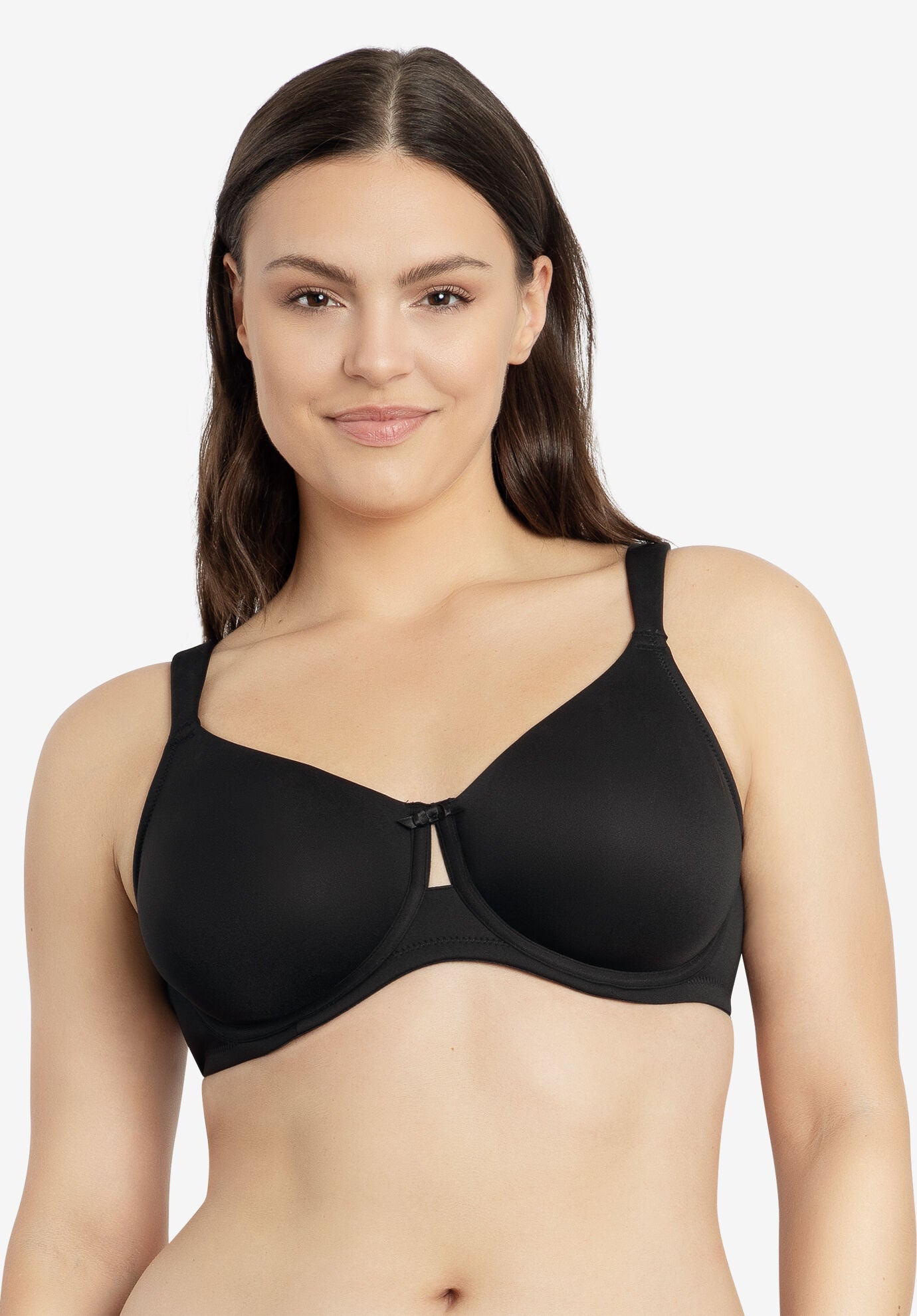 Erika Unlined Molded Bra, BLACK, hi-res image number 0