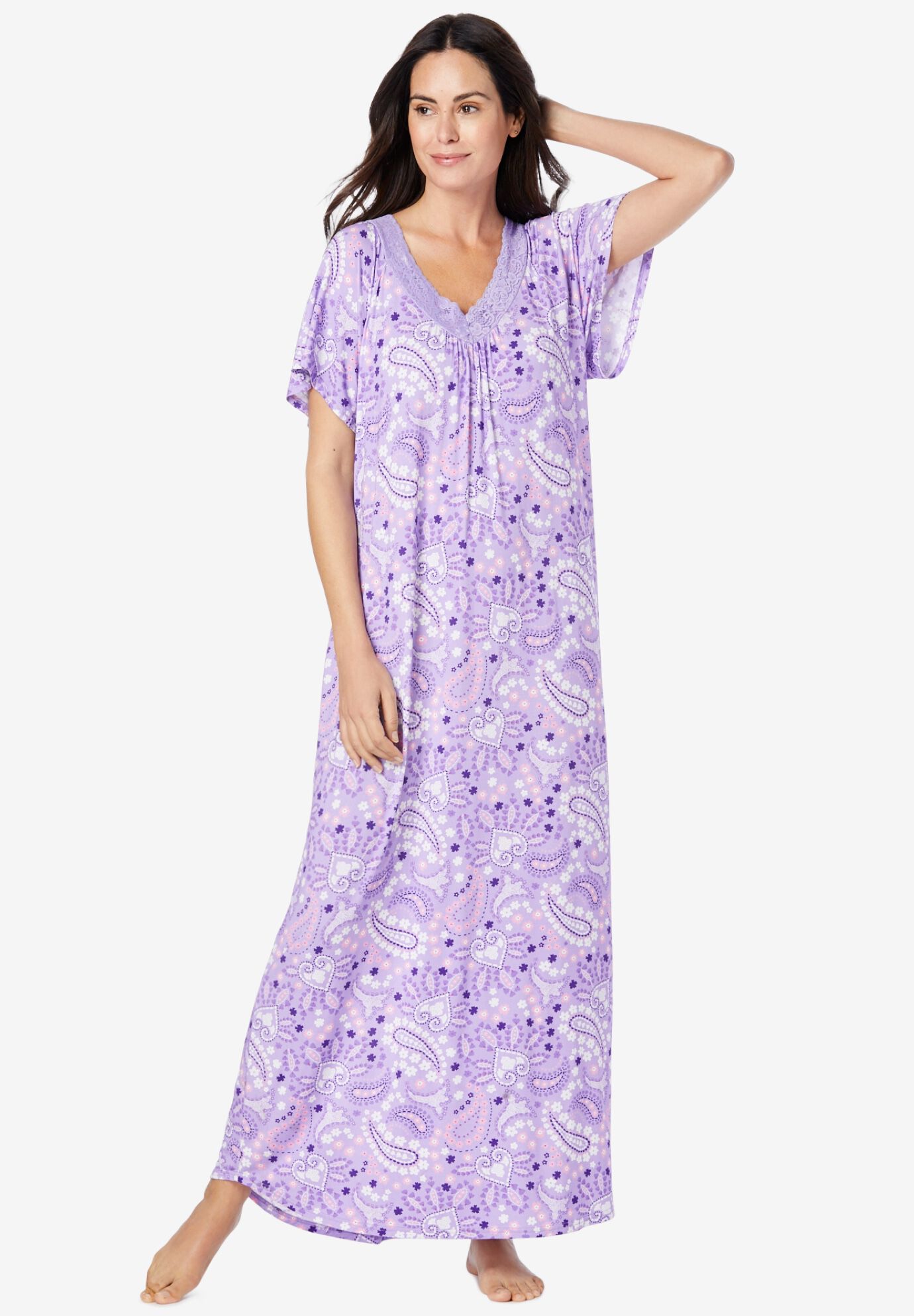 plus size sleep gowns